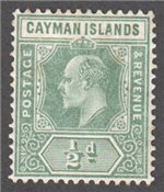 Cayman Islands Scott 21 Used